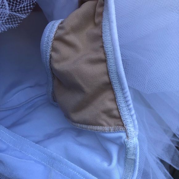 3/$25 🧁 Girl’s Ballerina White Tutu Dress, Velvet Bodice Bodysuit, Size Large - Picture 7 of 9
